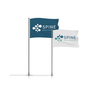 Flag Double Sided (2' x 3ft) - Custom