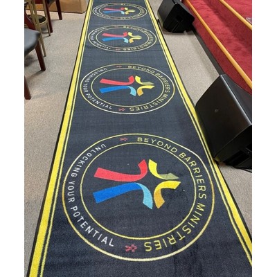 Brand Diplomat Custom Branded Logo Rug - 4' X 11'