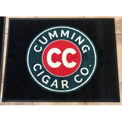 Brand Diplomat Custom Branded Logo Rug - 3' X 3'